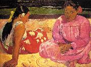 Paul Gauguin Women of Tahiti Sweden oil painting reproduction